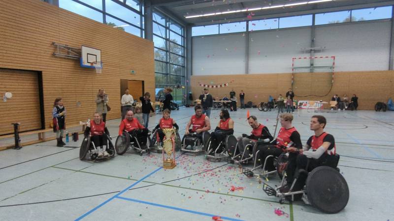 Rollstuhlrugby - Großer Erfolg für die Achimer Heroes