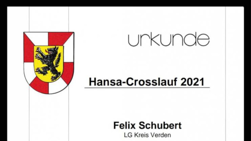 Hansa Crosslauf in Stuhr am 14.11.2021