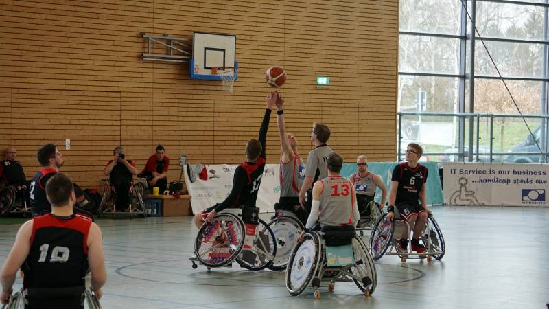 Regionalliga Spieltag im Rollstuhlbasketball