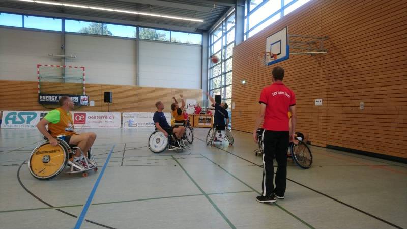 Rollstuhlbasketball Inklusionsfest vom 23.09 bis 24.09.