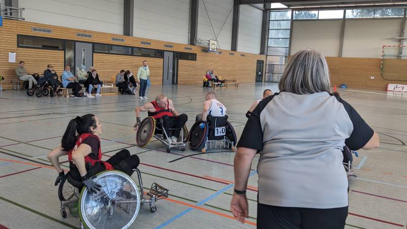 Rollstuhlrugby - Großer Erfolg für die Achimer Heroes