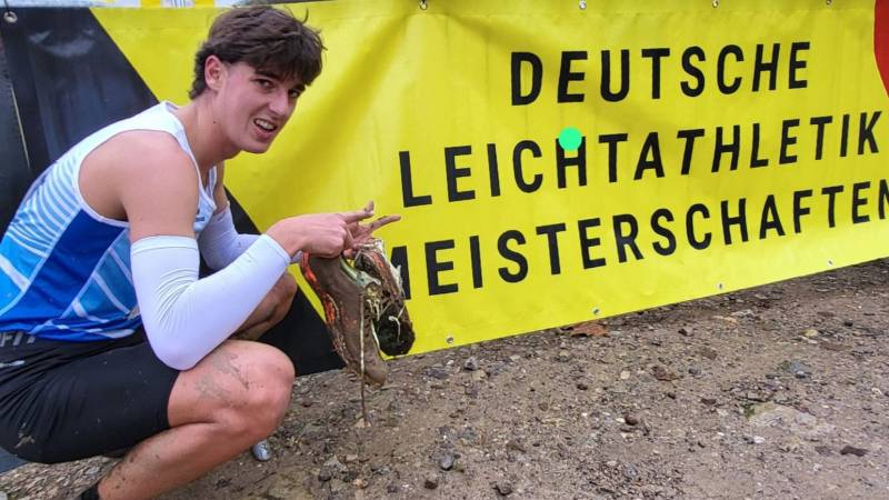 Felix Schubert bei der Deutschen Meisterschaft Cross in Perl dabei!!!