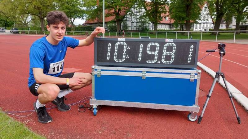Läuferabend in Melle mit 2 Achimer Leichtahtleten