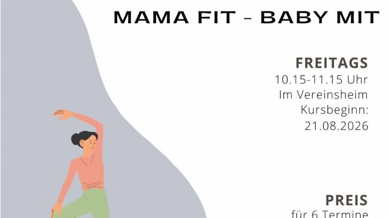 Kursangebot Mama Fit - Baby mit