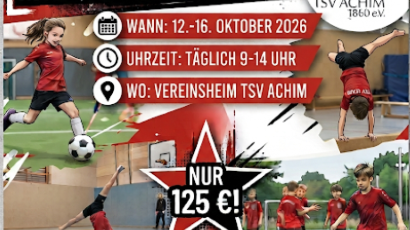 Sportliche Ferienbetreuung
