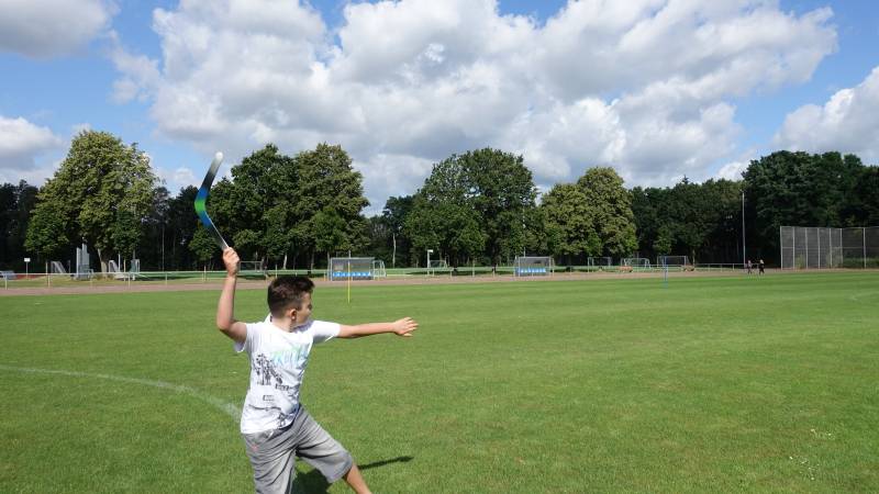 Ferienspaß Stadt Achim - Bumerang bauen